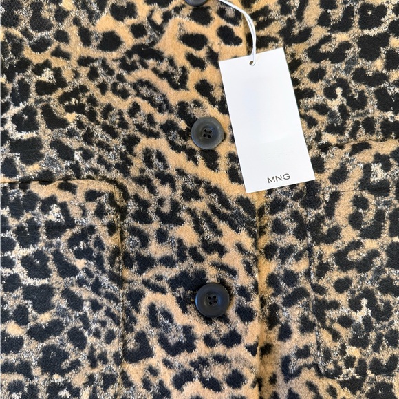 Mango Leopard Print Jacket - Picture 9 of 11